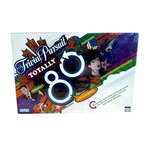 New Parker Brothers Trivial Pursuit Totally 80s Game Board 2006 Factory Sealed